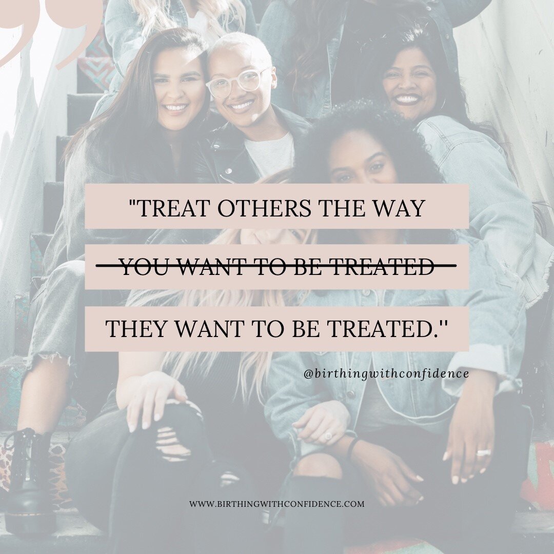 Something that I continue to work on each and every day. It is so easy to assume the things you want for yourself would be the things your friends, loved ones, and even clients also want. But that is not always the case, and that is okay. I am taking
