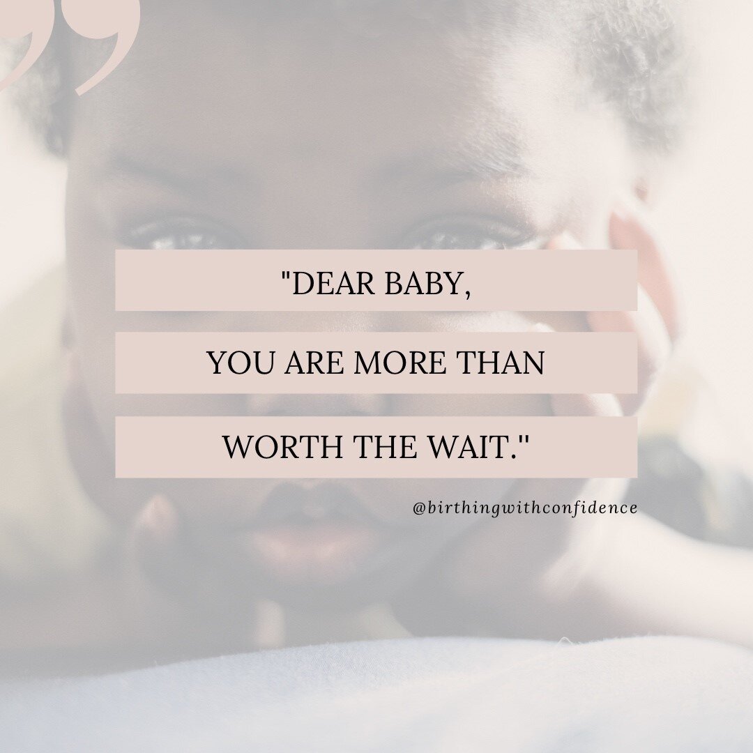 To all the parents awaiting their little ones, the journey at times can be long and tiresome, but the feeling of your baby in your arms will all be worth it. Stay strong, lean on your village, and find moments for self care. You got this ❤️