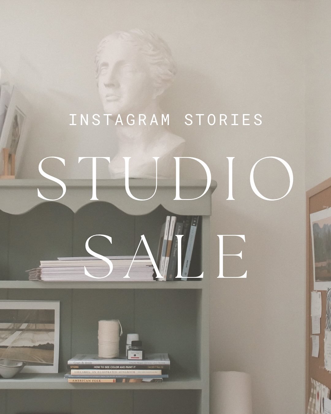 A little mid-year clearing to make space for what&rsquo;s next. My once a year Studio Sale goes live here on stories Monday, June 30th at 2:30EST! Originals, the last of old print runs, one-of-a-kinds, and maybe even some hidden gems I&rsquo;ve never