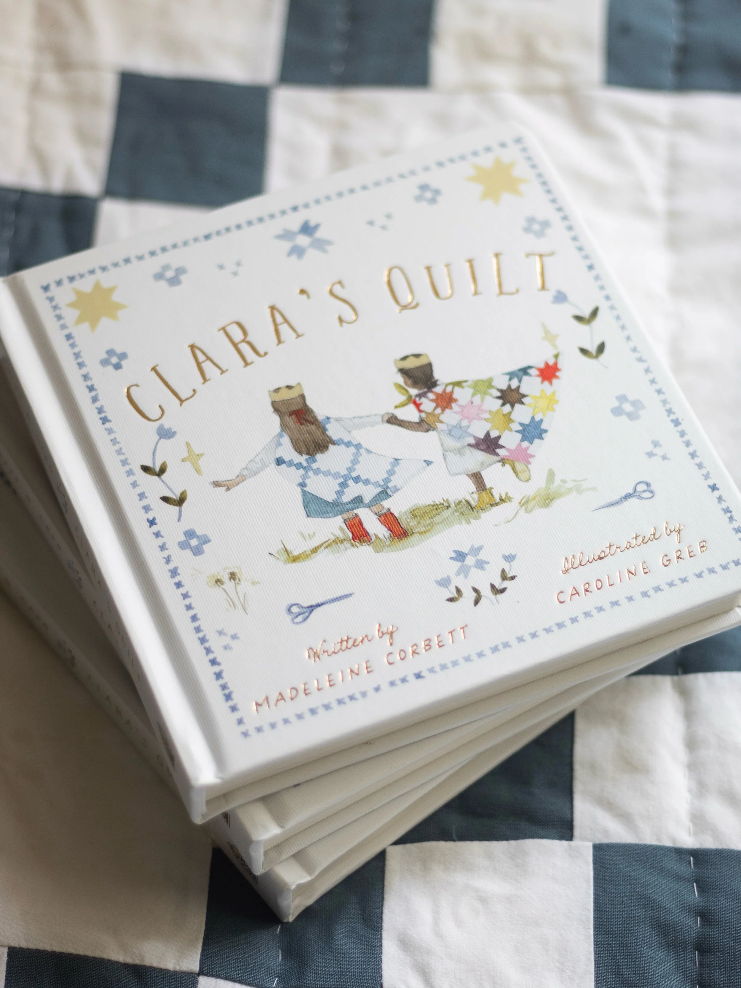 I&rsquo;ve looked at the illustrations a million times and I&rsquo;m now holding a copy in my hands, yet I still can&rsquo;t believe I&rsquo;m writing to share that I&rsquo;ve illustrated a children&rsquo;s book&mdash;&ldquo;Clara&rsquo;s Quilt&rdquo