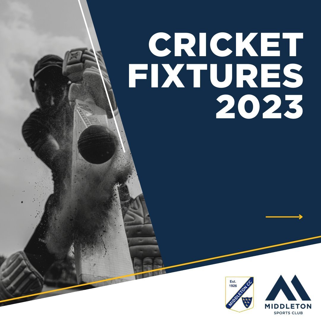 Cricket season is just around the corner 🏏

Scroll to see the fixtures for 2023. 

#middletonsportsclub #sussexsport #middletoncricketclub #cricket