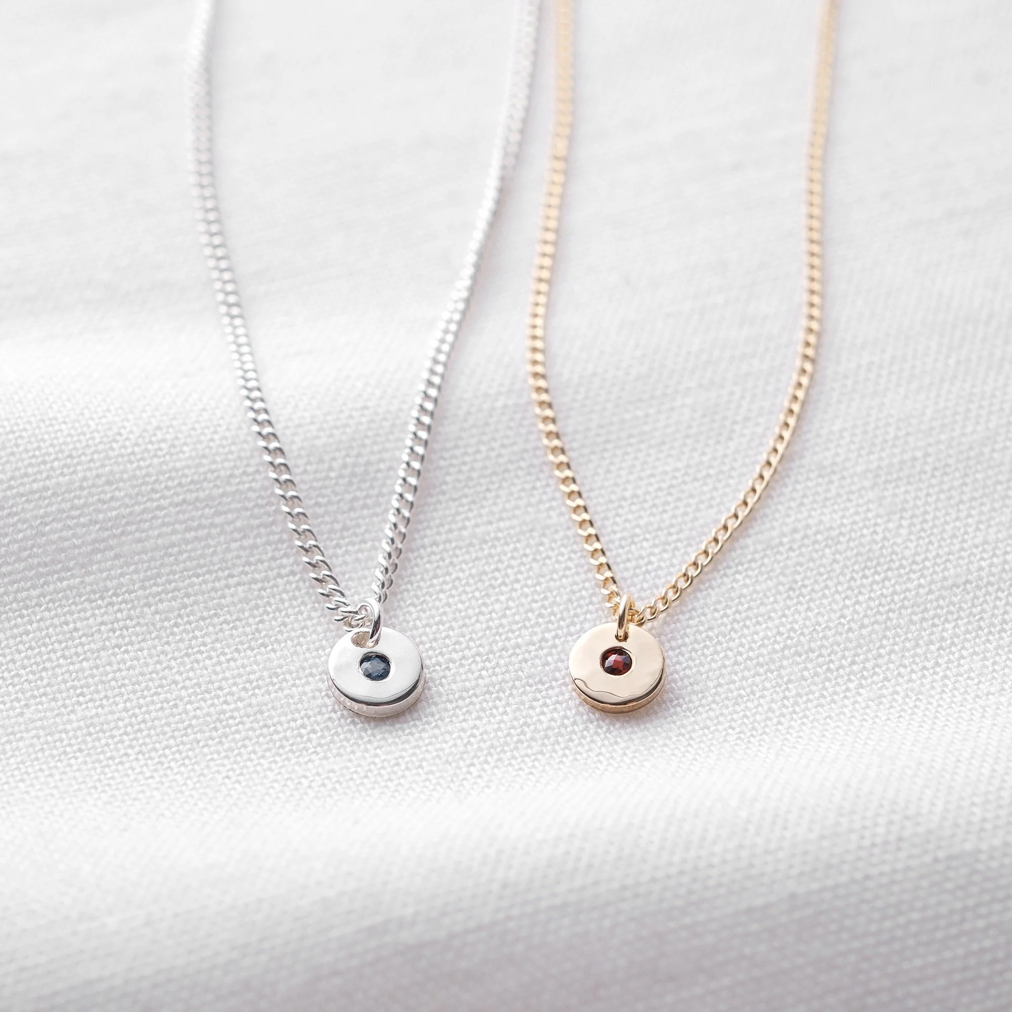 Mini Birthstone Token Necklace - material options.jpg