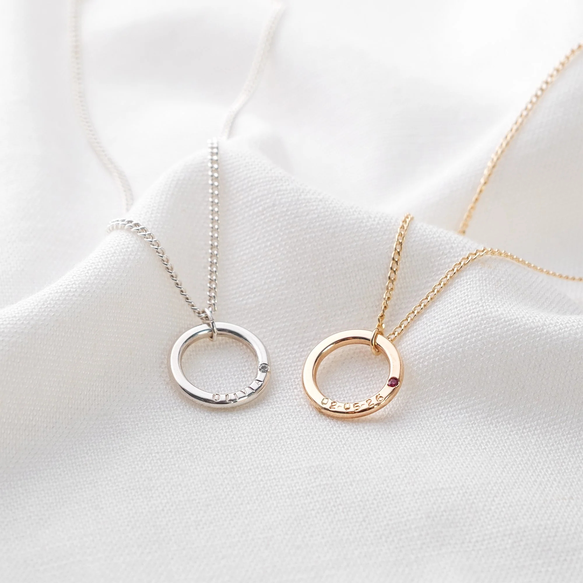 Medium Birthstone Ring Necklace - material options.jpg