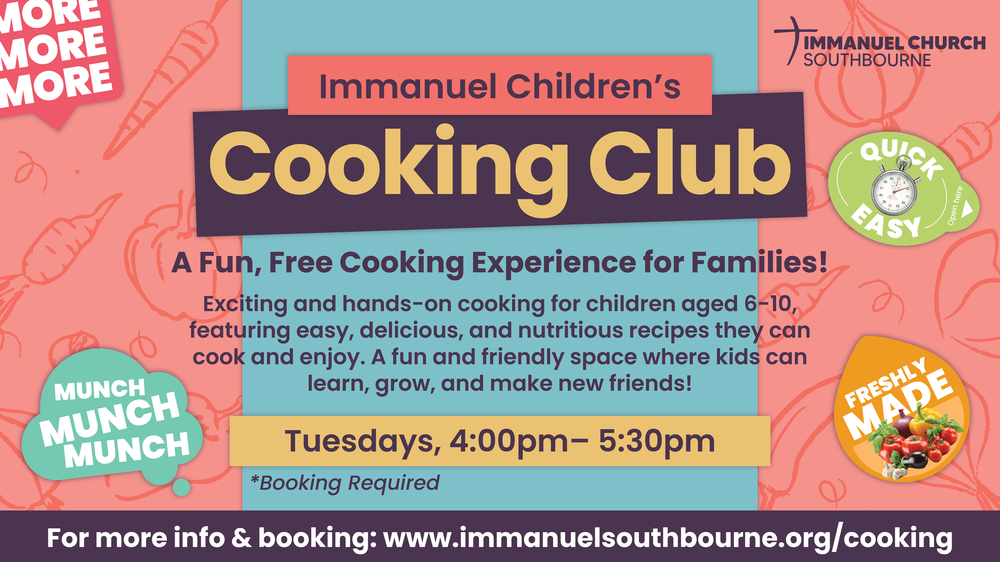 Children’s Cooking Club — Immanuel Church Southbourne