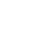 Simple white outline of a house with a triangular roof, a door, and no windows