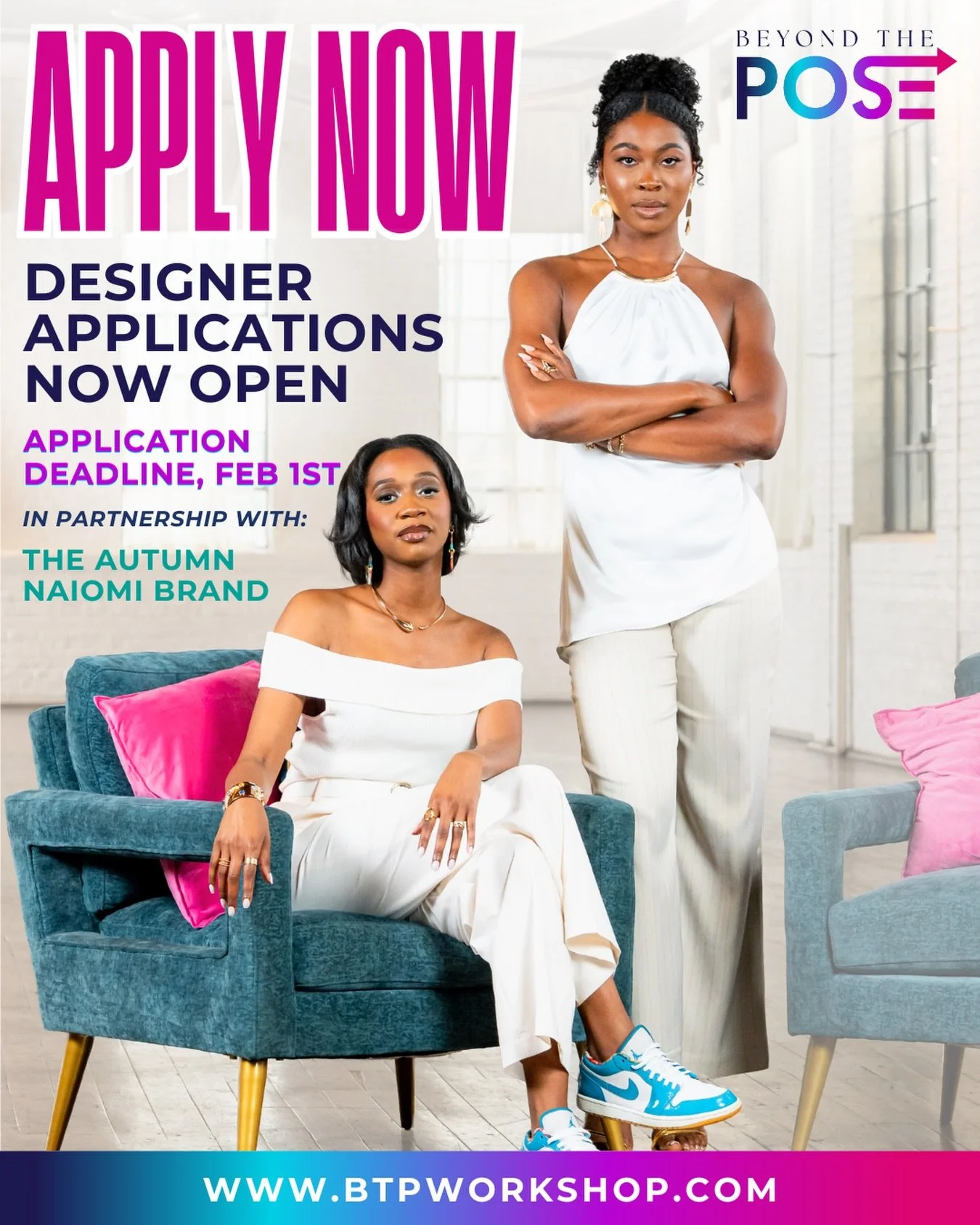 🔥 Beyond The Pose is BACK &mdash; Sunday, February 22nd | Atlanta, GA!

📢 SHARE this post + READ below ⤵️

Fashion Designers. Accessory Brands. Boutique Owners. This is for YOU.

Showcase your designs on agency models, shot by Atlanta&rsquo;s top p