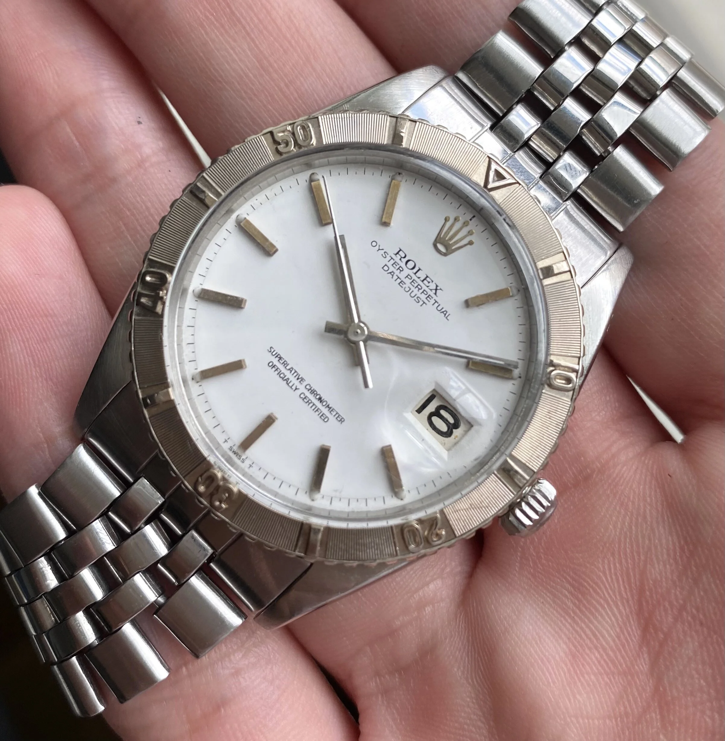 rolex thunderbird vintage