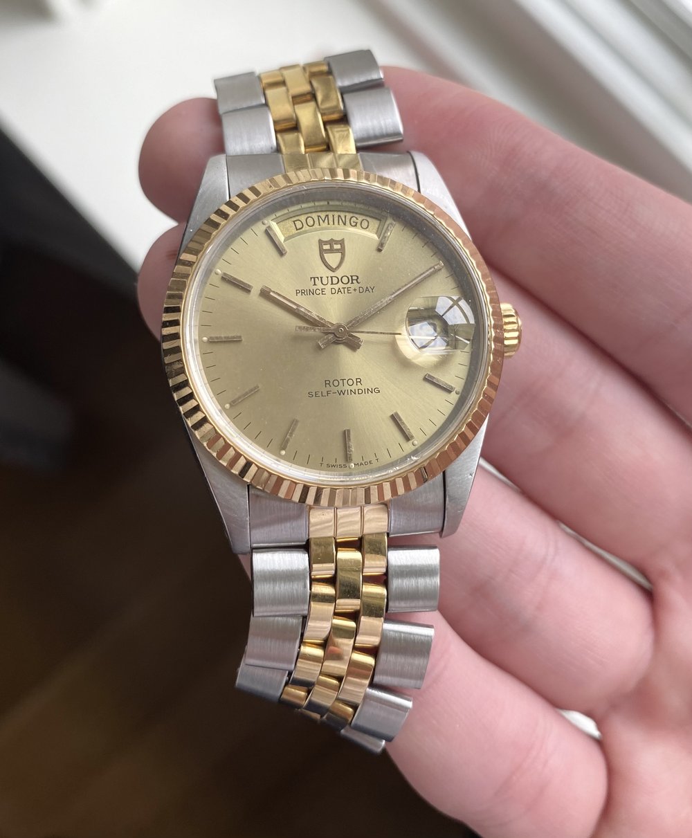 Tudor Prince Date-day — Full Set — Danny's Vintage Watches