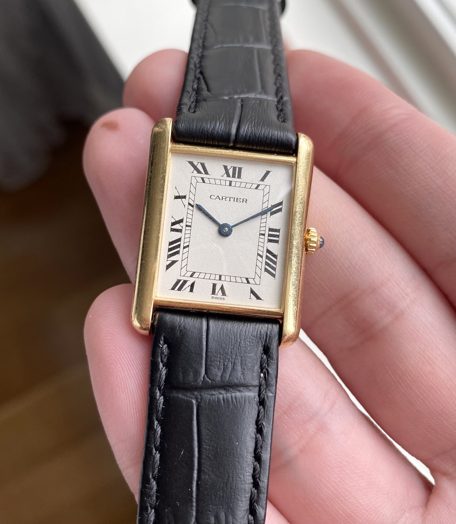 Cartier Tank Louis — 18k Yellow Gold — Danny's Vintage Watches