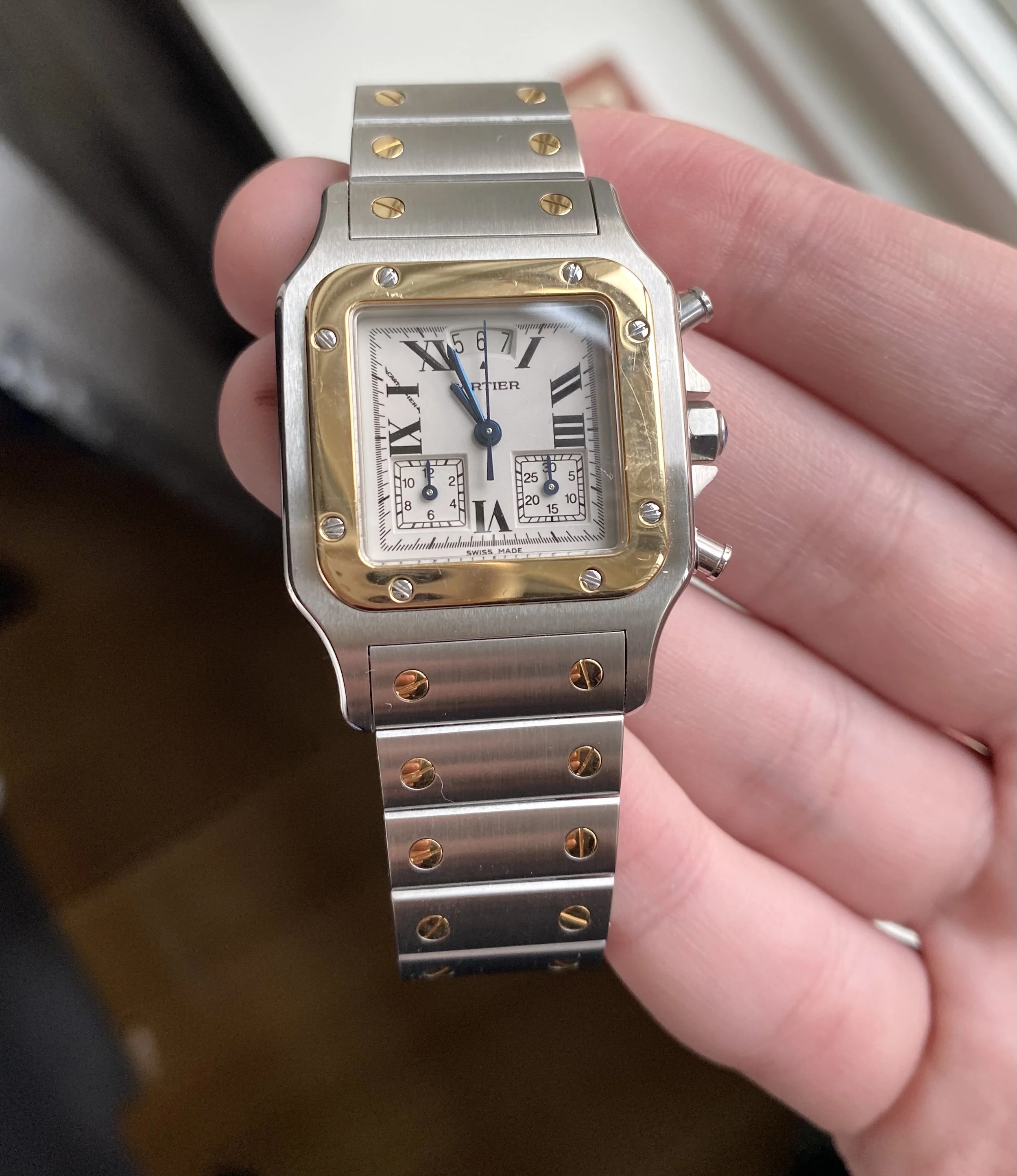 cartier santos chronoflex