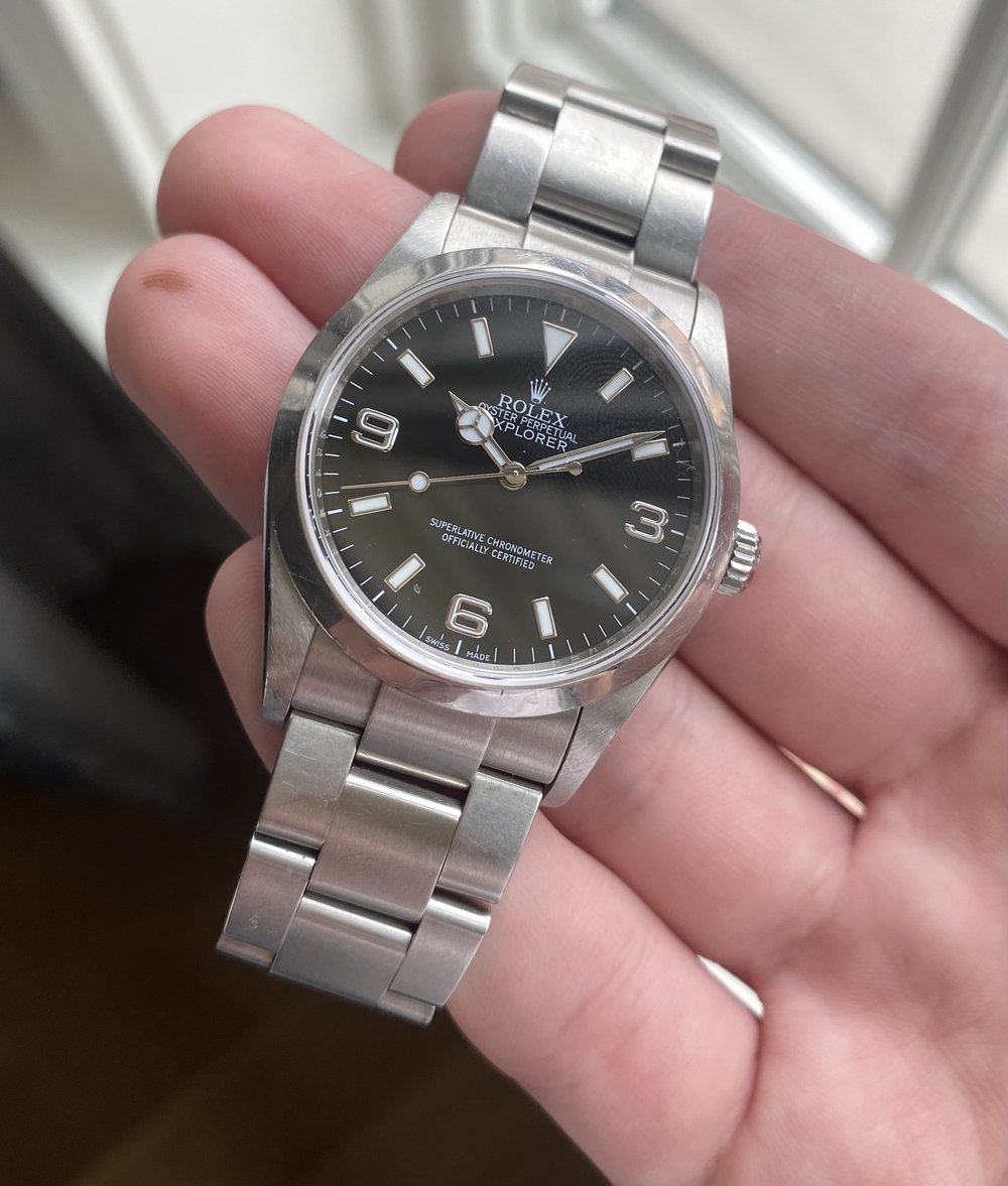 Vild screech Brutal Rolex Explorer ref. 114270 — Danny's Vintage Watches