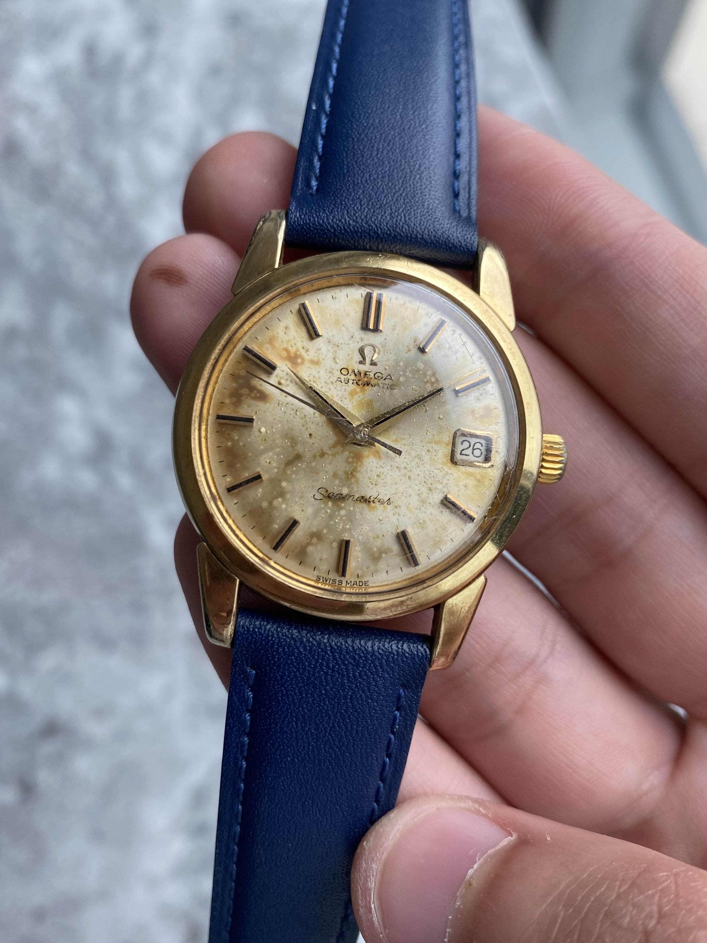 Omega Seamaster - Patina Dial. — Danny's Vintage Watches
