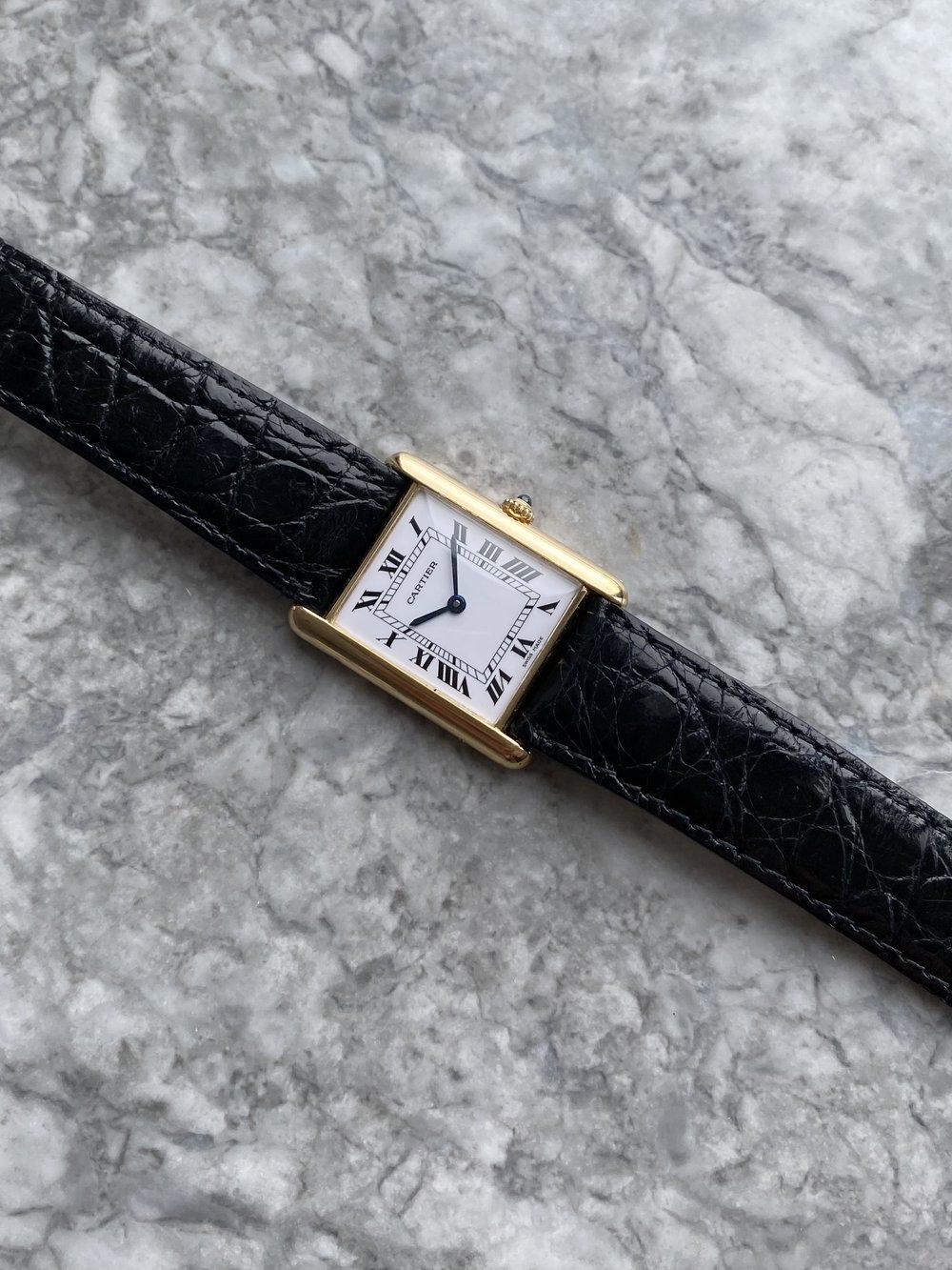 Cartier Tank Louis- 18K Yellow Gold. — Danny's Vintage Watches