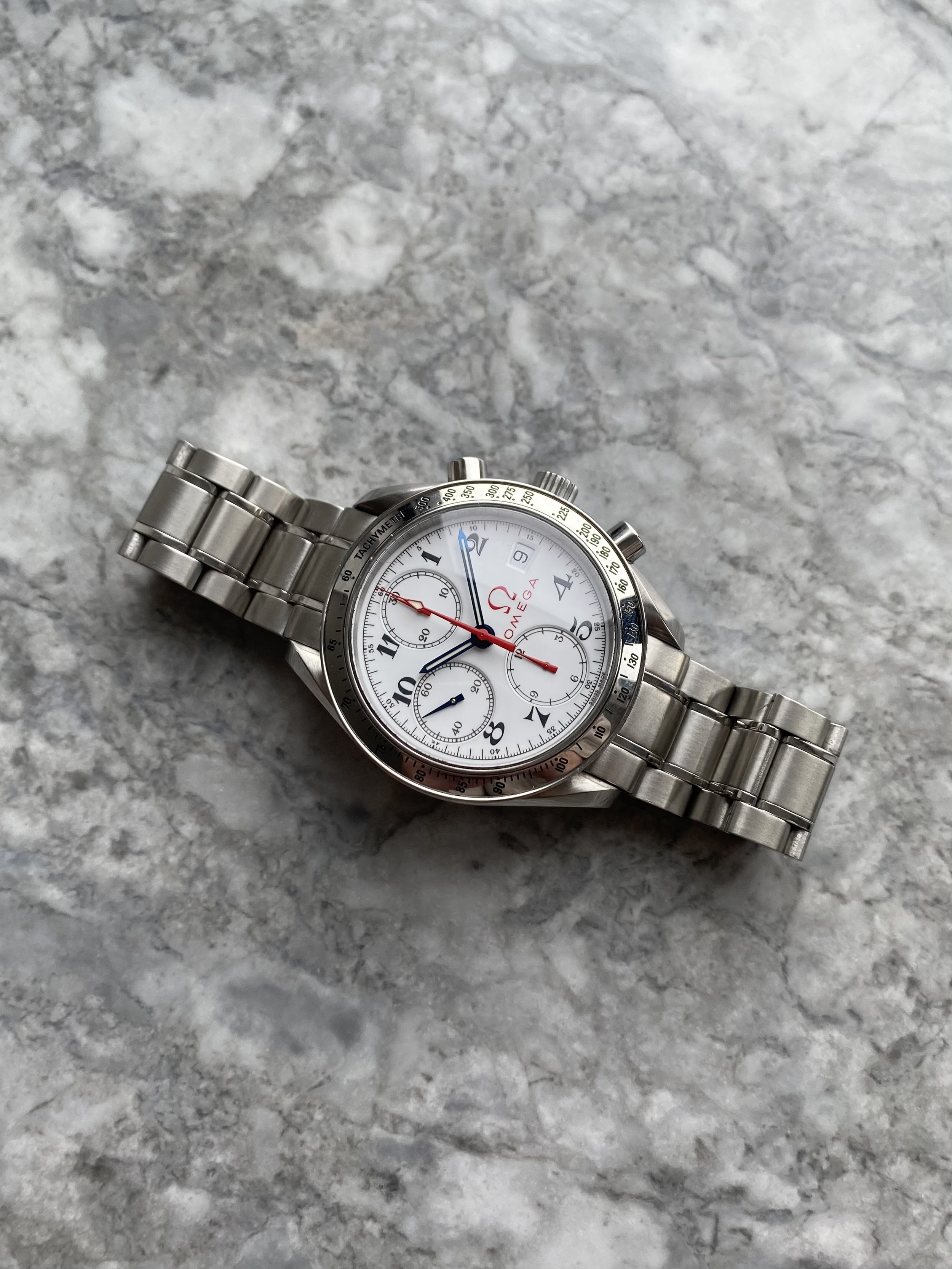 Omega Speedmaster - Olympics White Dial. — Danny's Vintage Watches