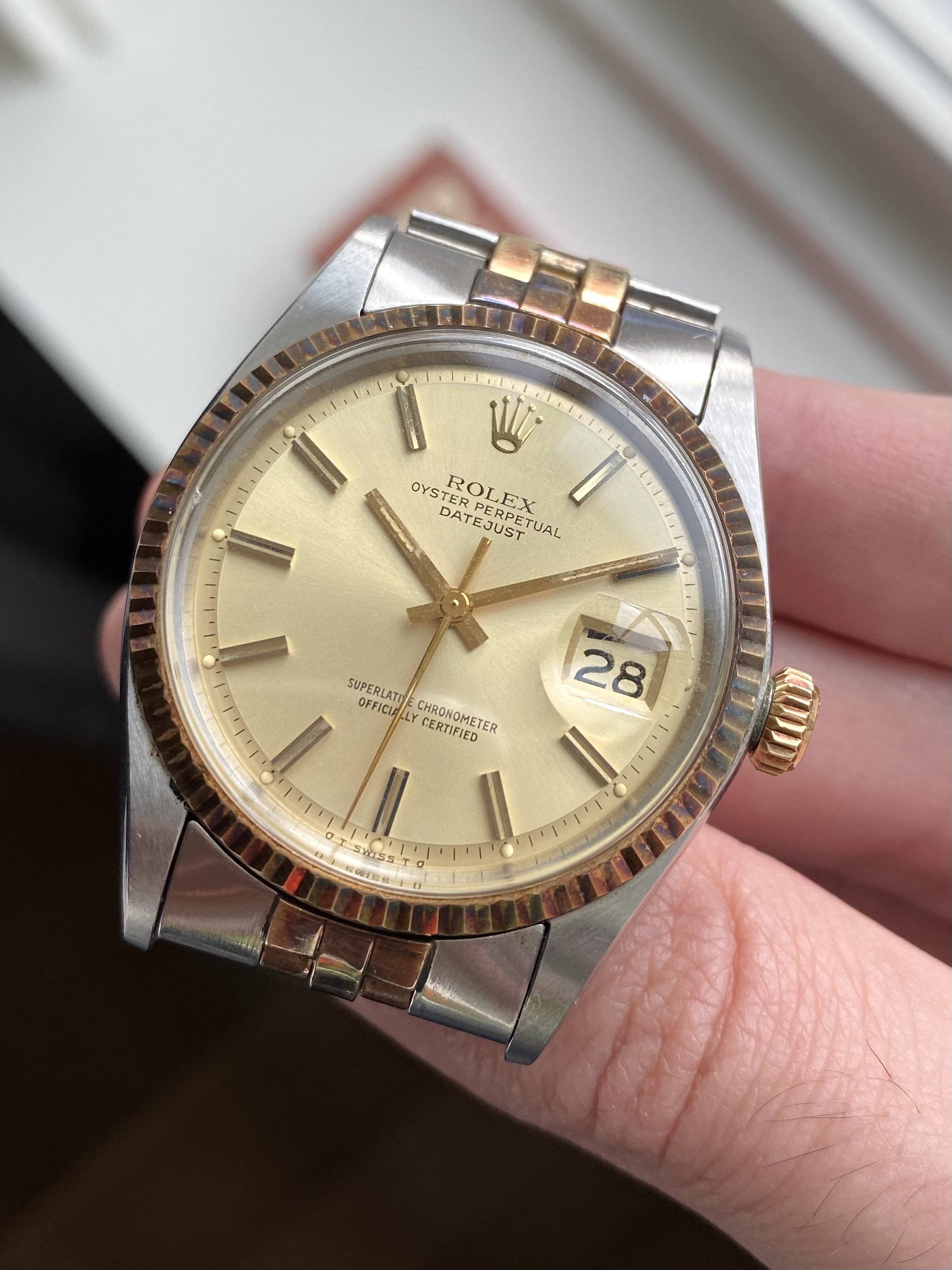 The Safe Queen: Two-tone Rolex Datejust ref. 1601 — Danny's Vintage Watches