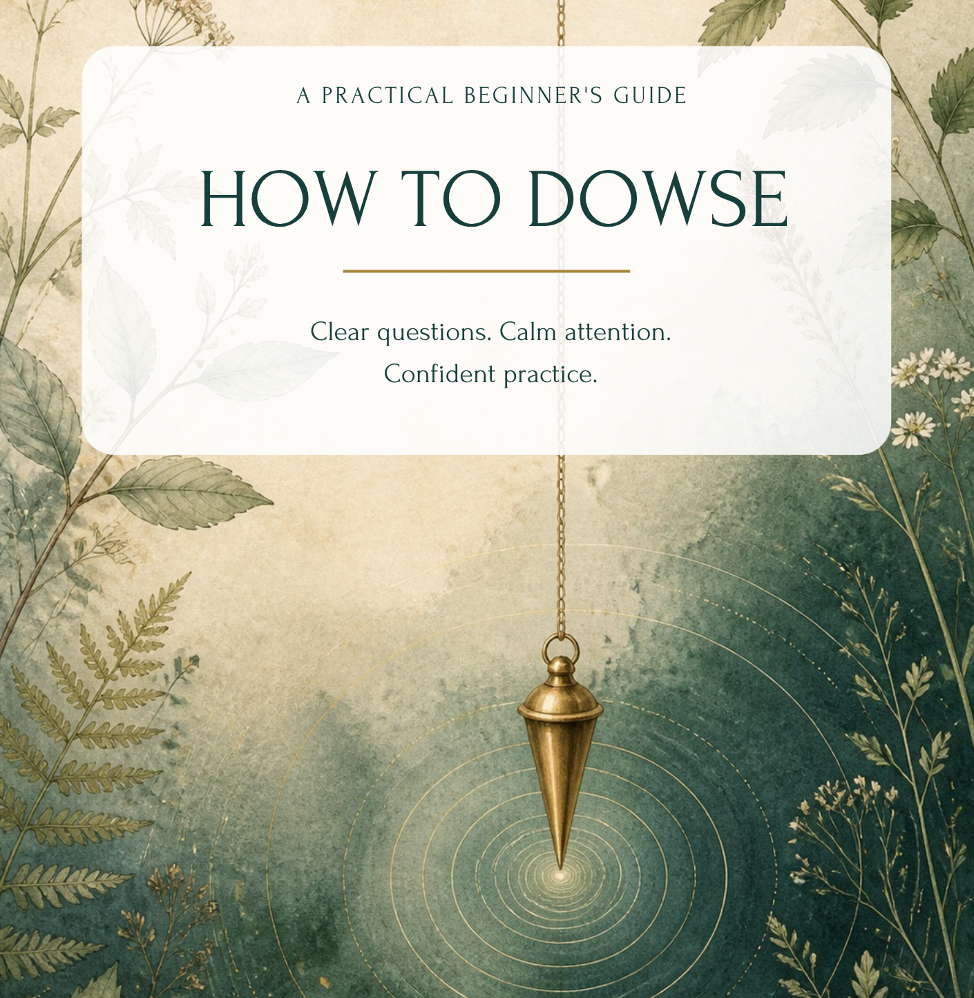 Learn to Dowse Workshop