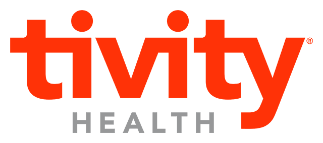 Tivity Health logo in red and gray text.