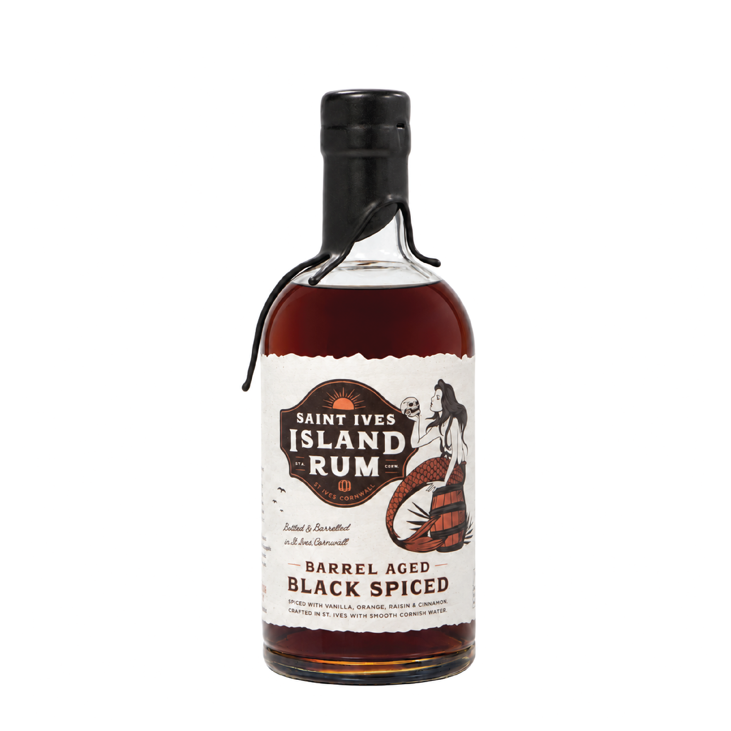 St Ives Island Rum - Black Spiced 70cl