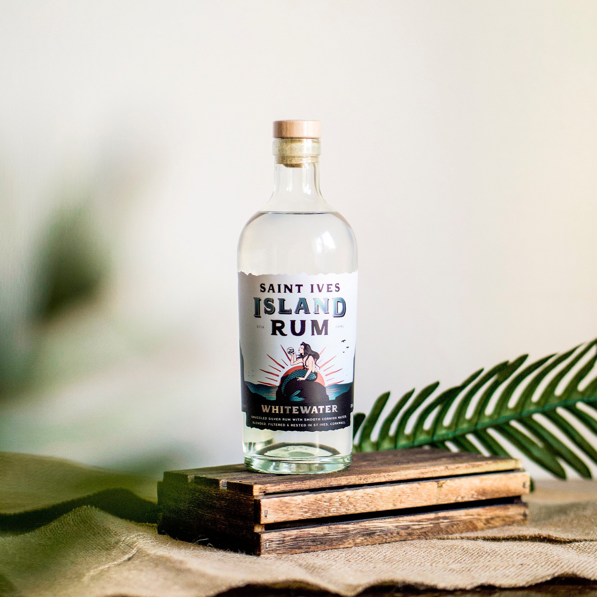 Saint Ives Island Rum is crafted in the heart of St Ives. The Whitewater expression is their silver-style rum, completely un-aged and blended with smooth Cornish water and a pinch of sugar juice. It&rsquo;s light and refreshing with subtle grassy and