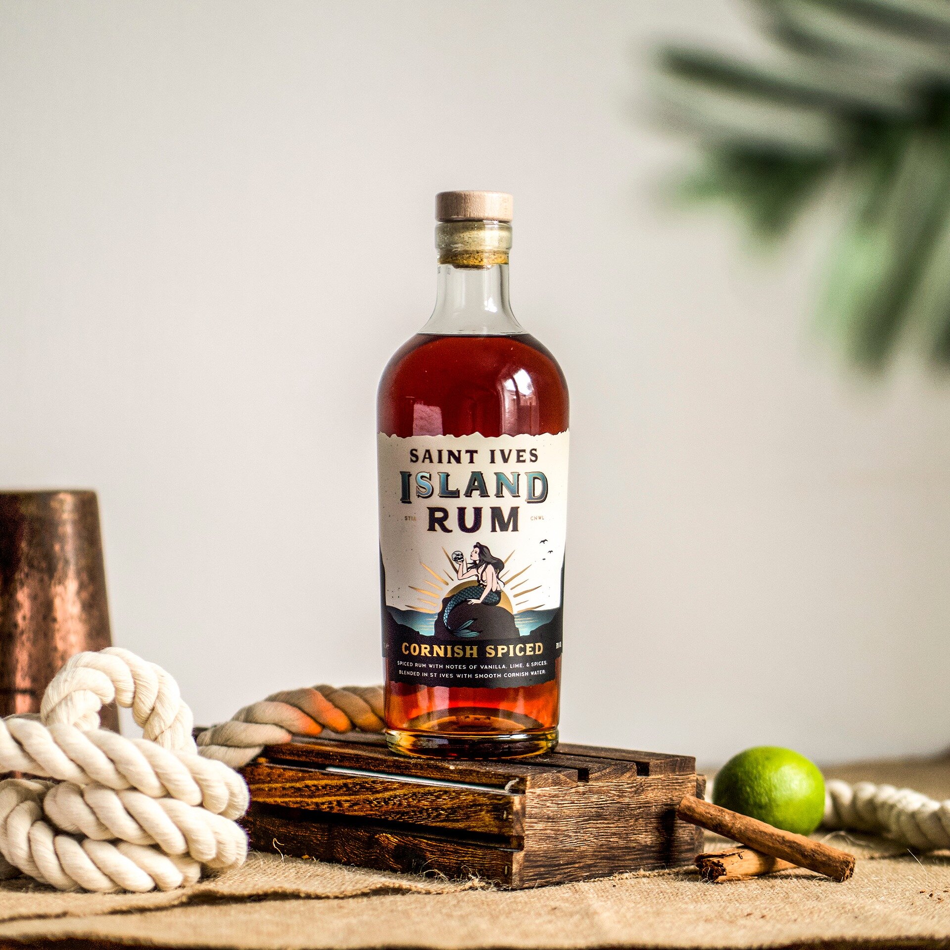Saint Ives Island Rum is crafted, spiced, and bottled in the heart of St Ives. This Cornish Spiced expression boasts sweet vanilla, zesty lime, and a subtle warmth of cinnamon and nutmeg. You&rsquo;ll see this delicious rum in an abundance of cocktai