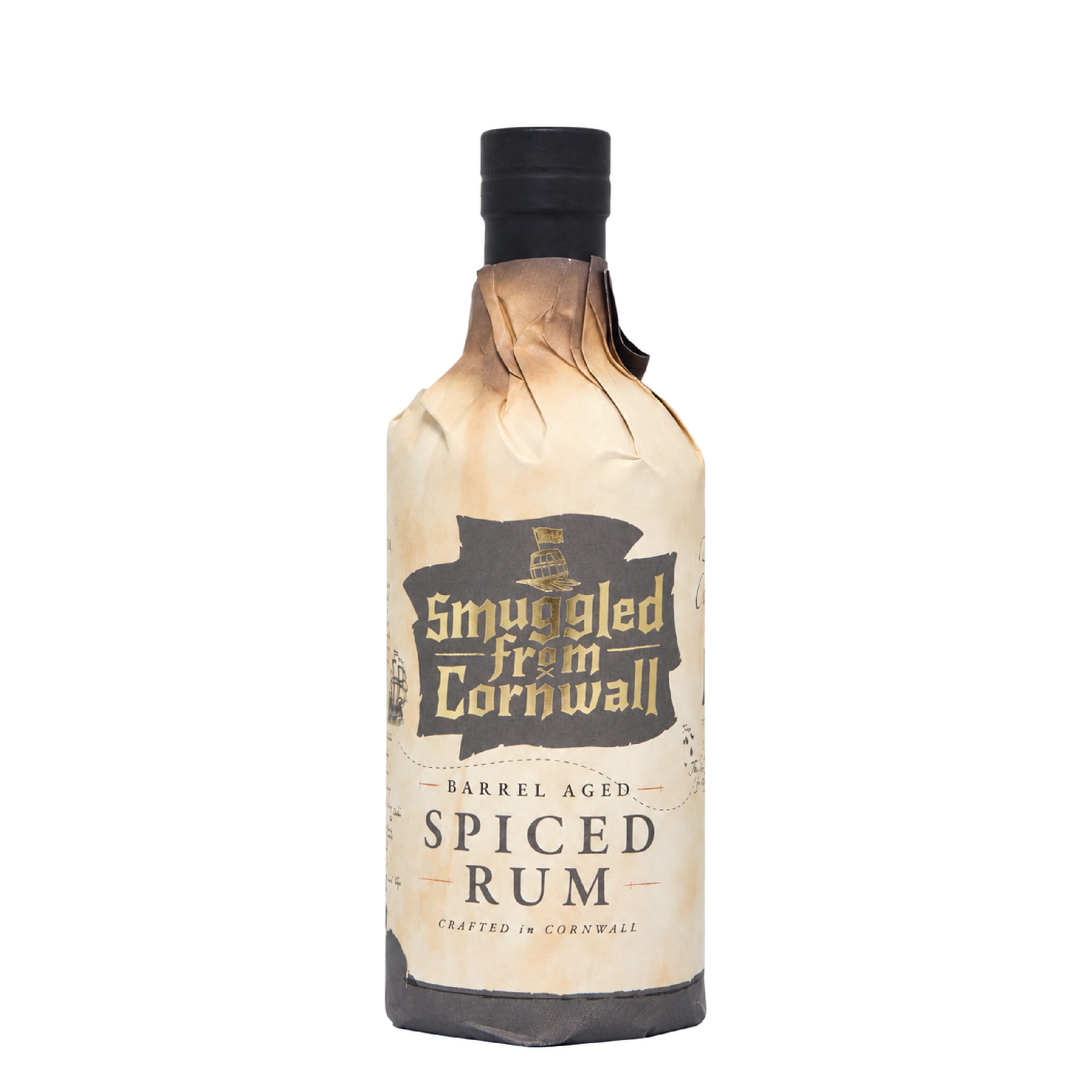 Smuggled from Cornwall - Barrel Aged Spiced Rum 70cl