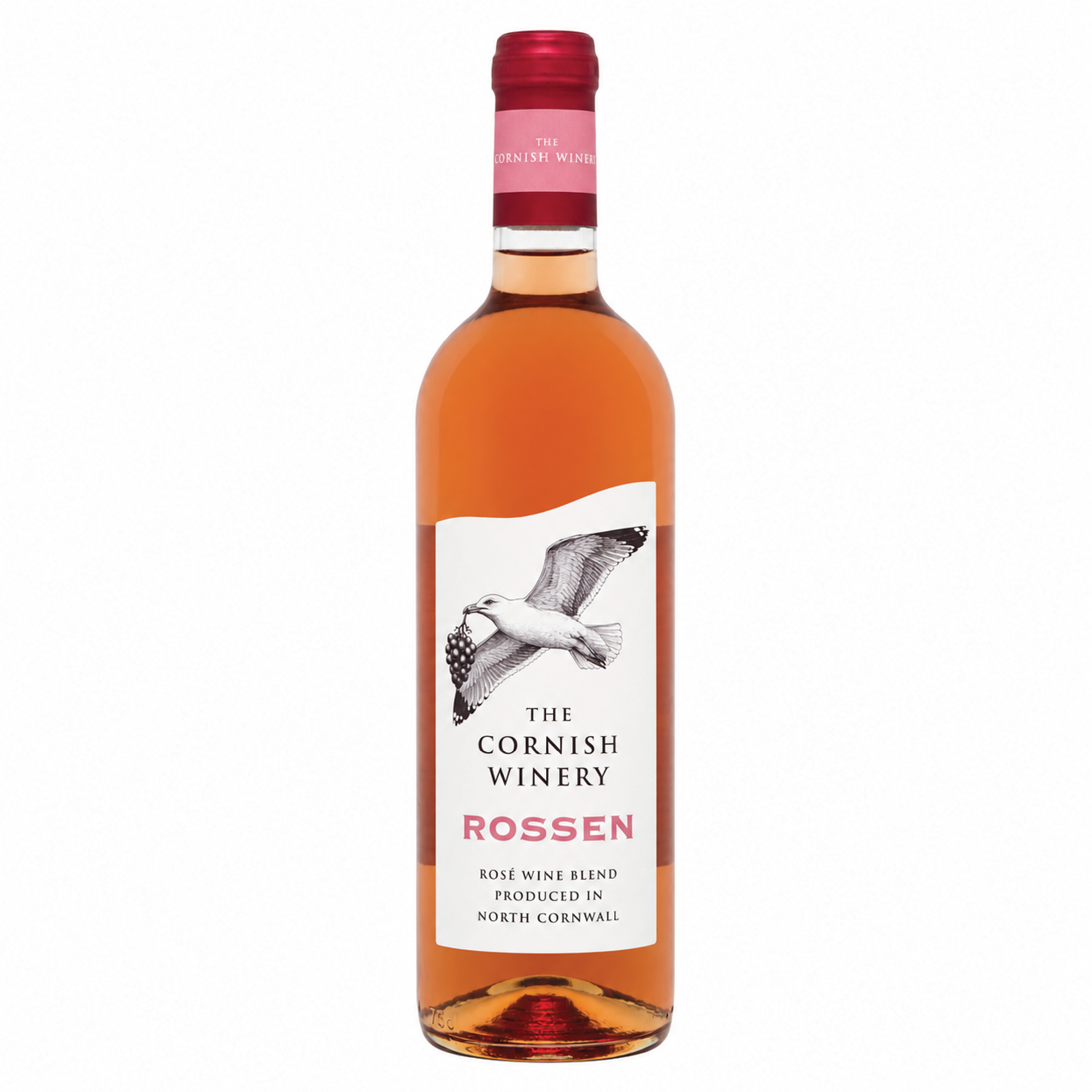 The Cornish Winery - Rossen Rose Wine 75cl