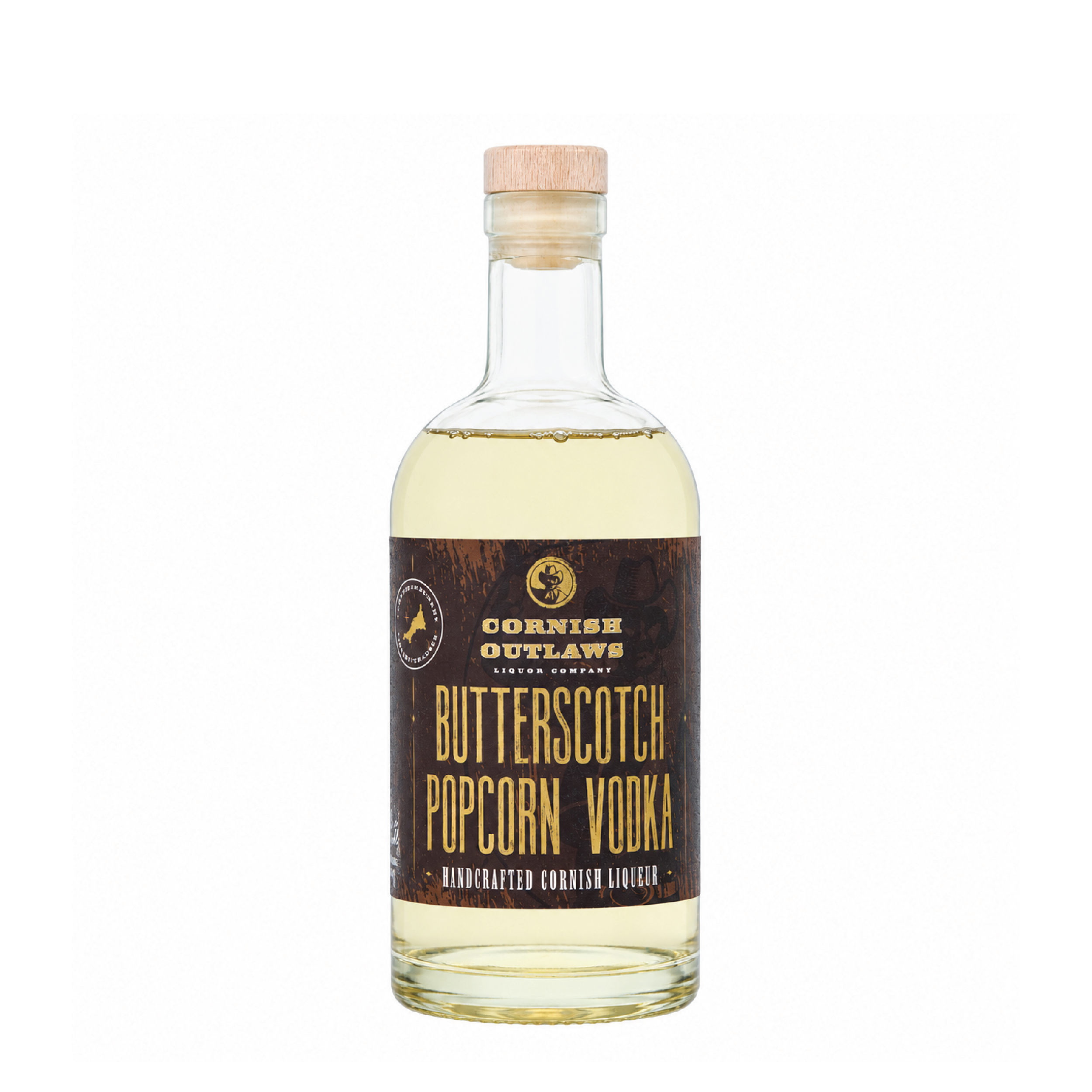 Cornish Outlaws - Butterscotch Popcorn Vodka 70cl
