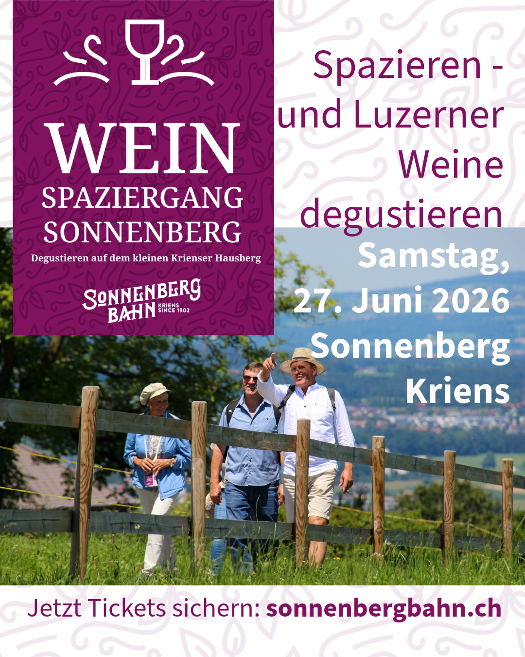 Weinspaziergang am Sonnenberg