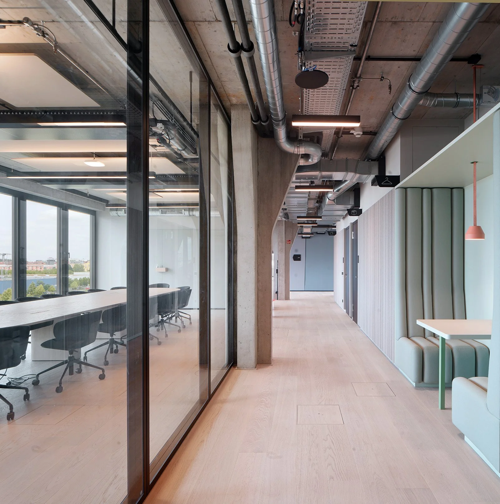 Architektur Büro Gebäude am Postbahnhof