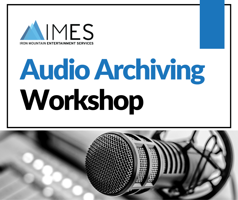 L'IMES organise le tout premier atelier d'archivage audio pour les étudiants