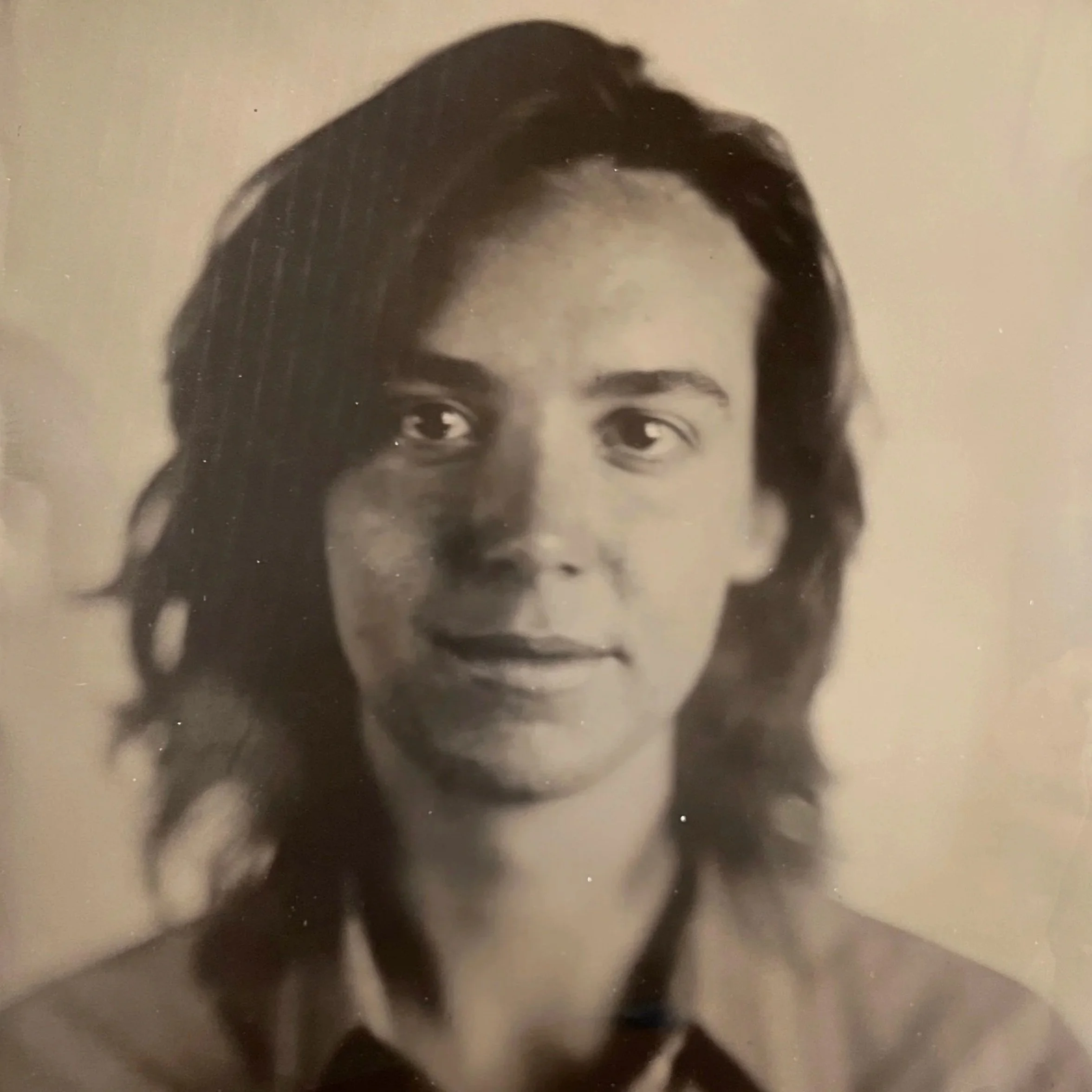 a tintype of the artist dagny walton