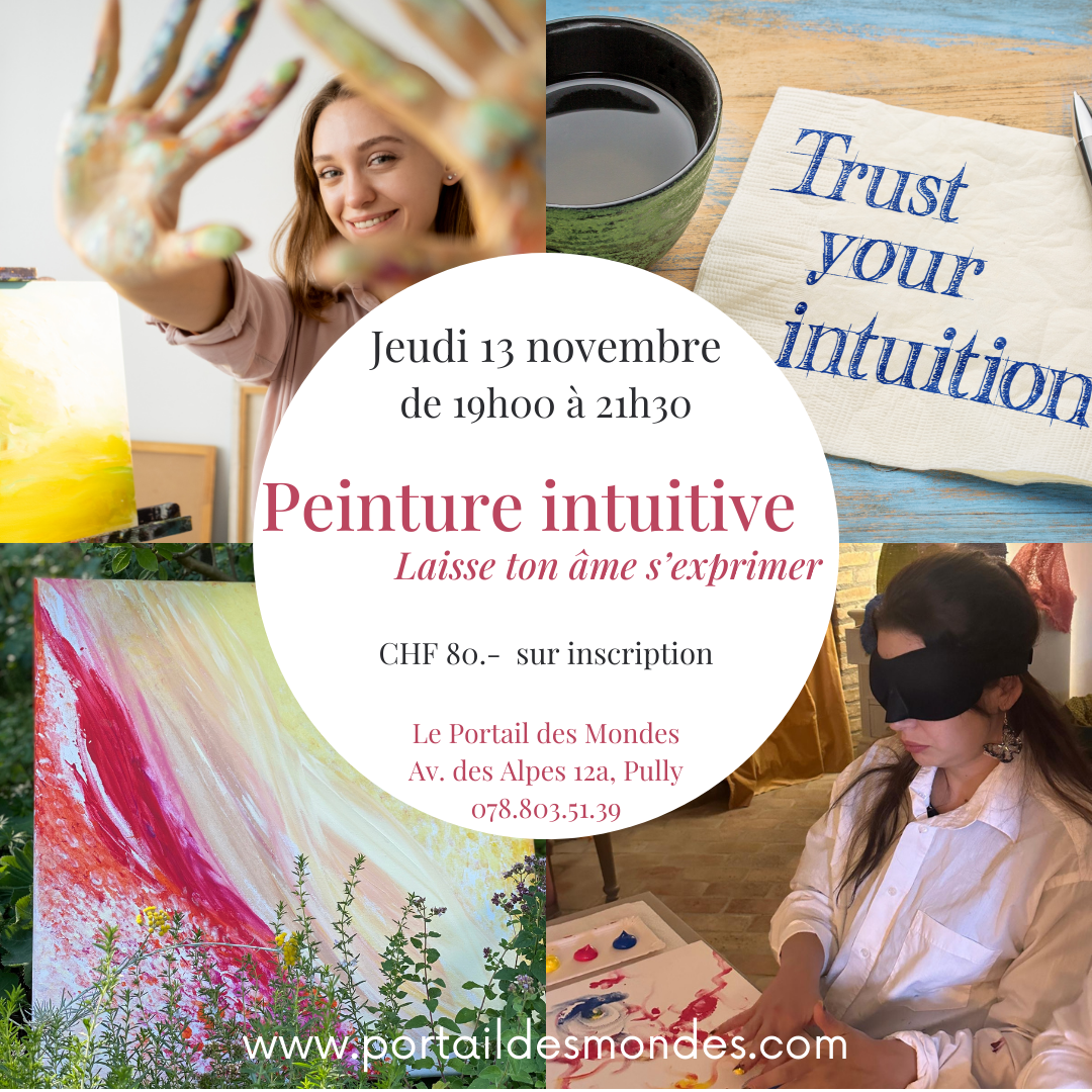 ATELIER PEINTURE INTUTIVE