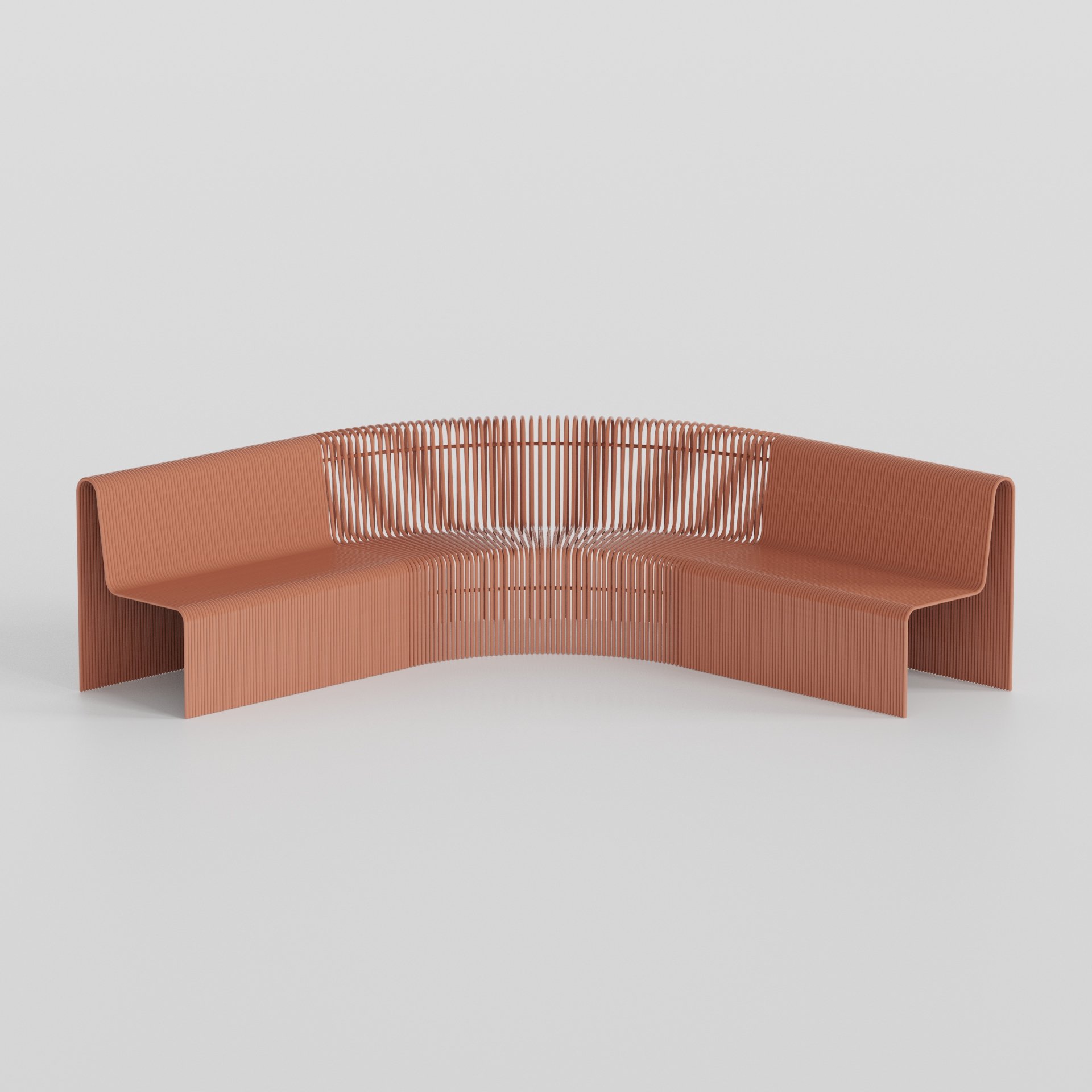 Ribbon Curved Sofa