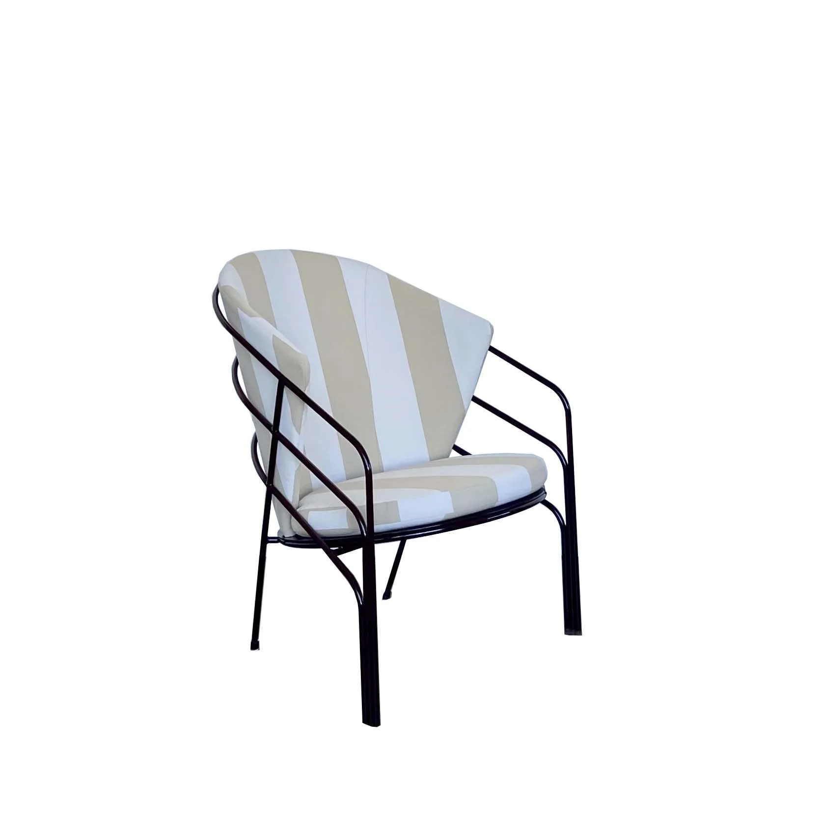 DeMille Lounge Chair - Floor Model Eggplant