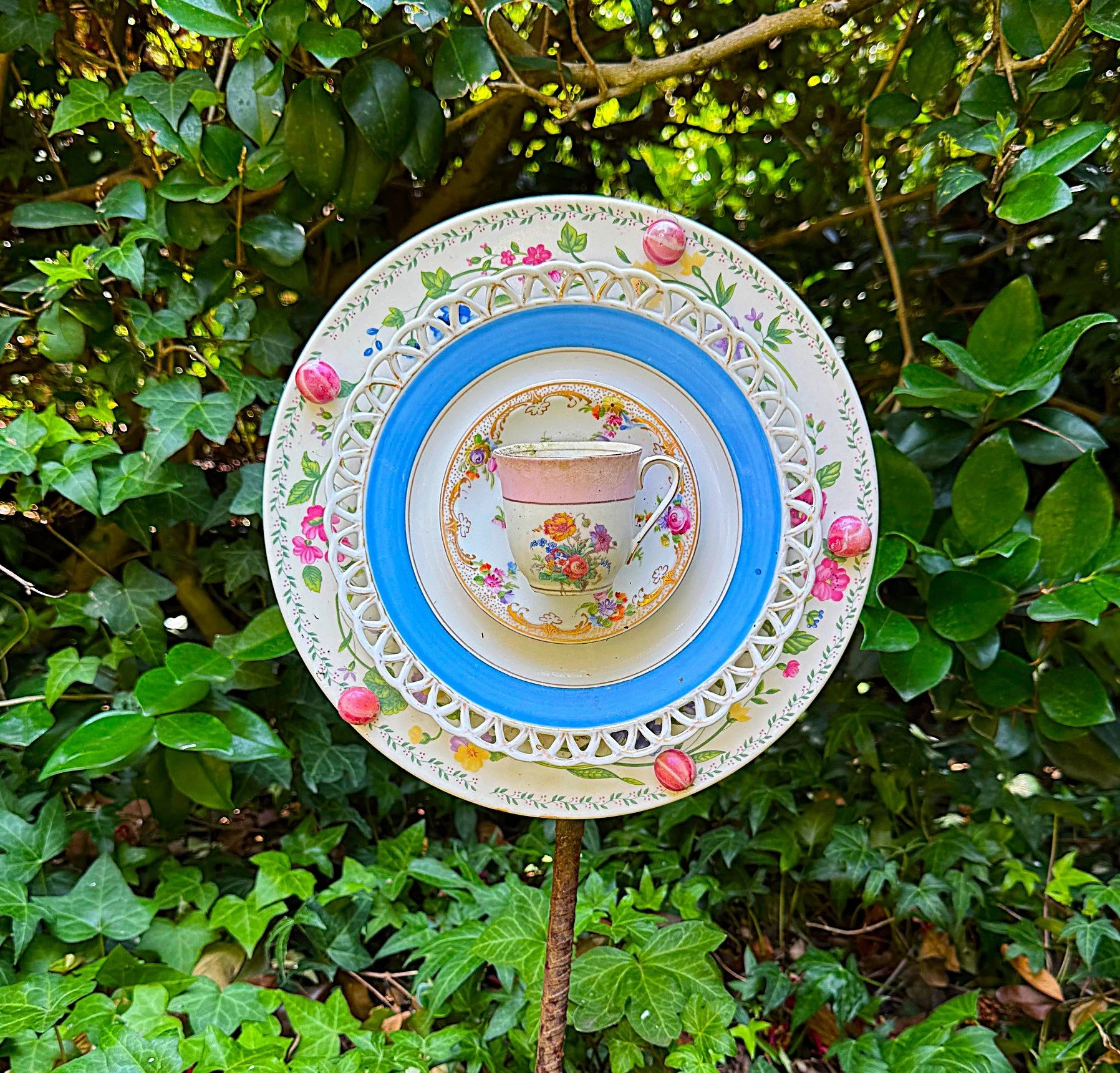 Flower Plate Garden Art Workshop