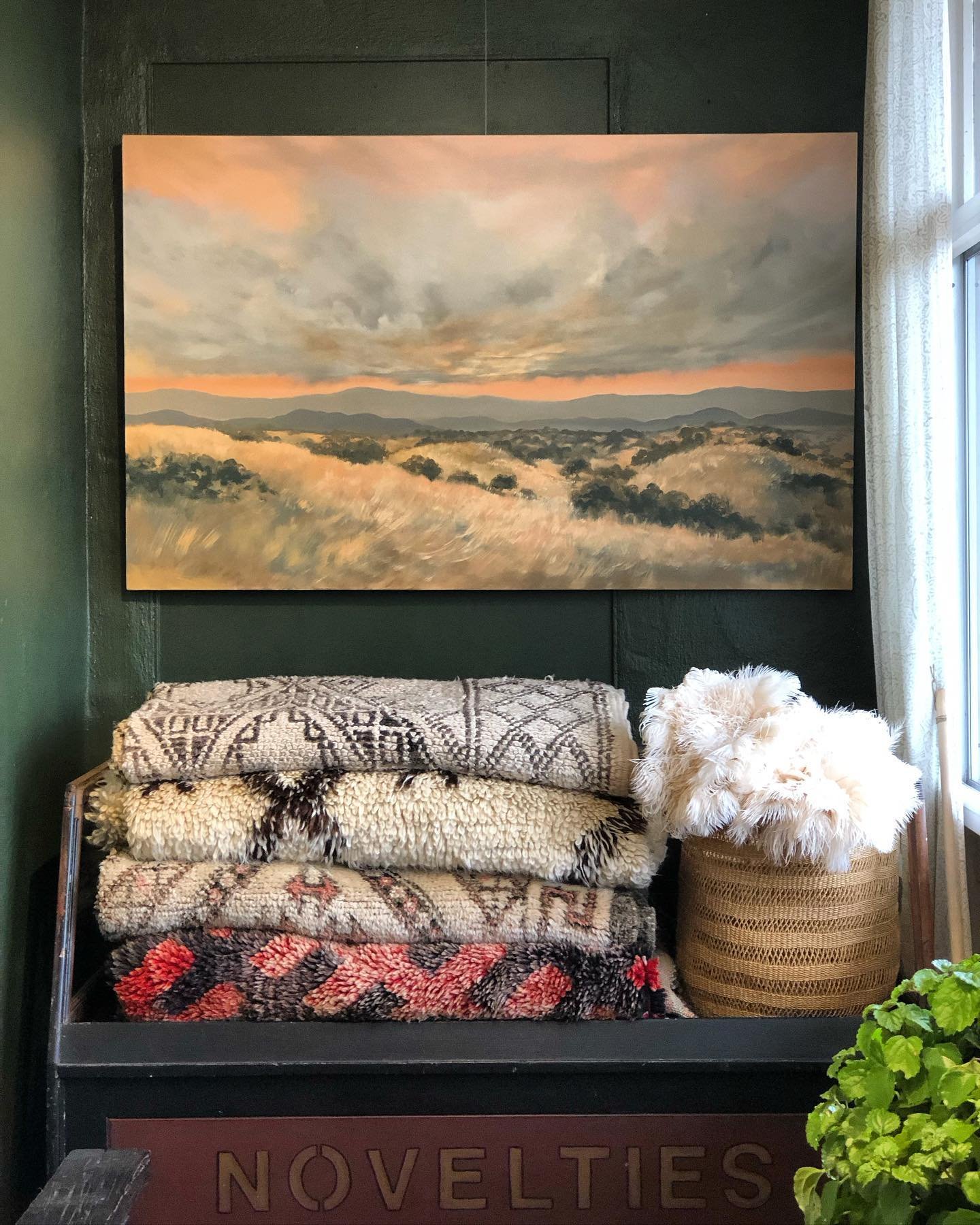 Let&rsquo;s Escape by @hilarybrock. Just one of her beautiful pieces in the store. Come by and check out the rest!

@shopwendyfoster