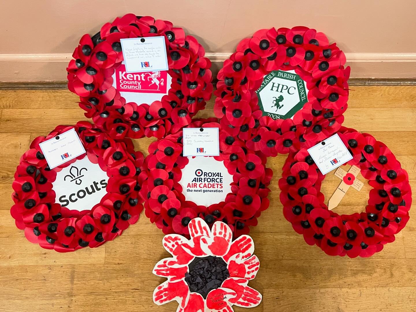 &lsquo;We are changed as we stop to remember.&rsquo; A delight to serve again in today's community services...
#Thankfulness #RemembranceSunday #Remembrance #ClergyLife #Kent #ParishLife