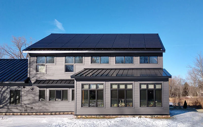 Actual Solaria PowerXT Installation.