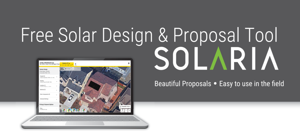 Solaria Design & Proposal Tool — Solaria