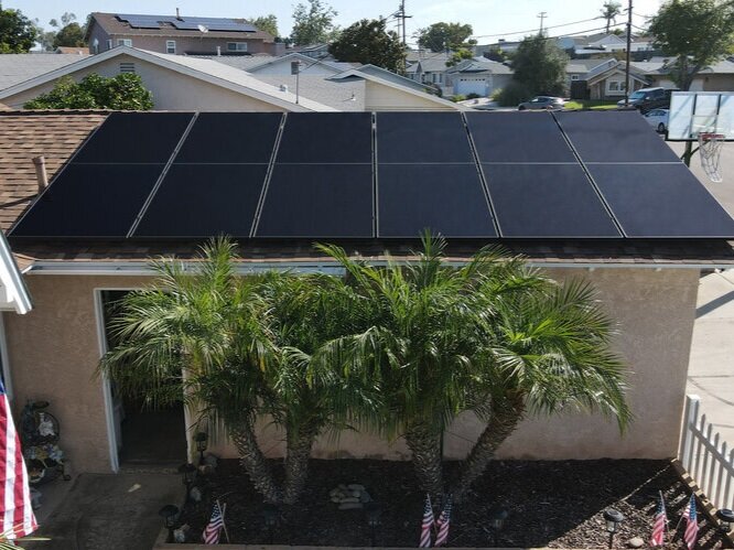 San Diego Solar Install, California