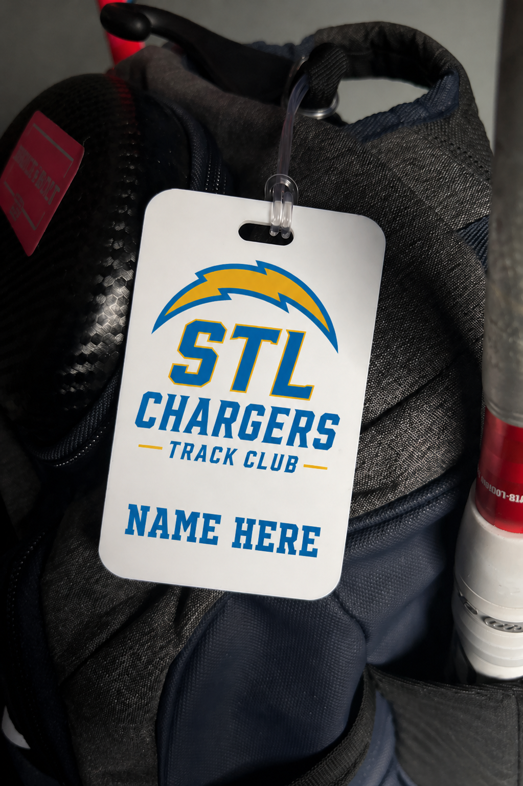 STL Chargers Bag Tag