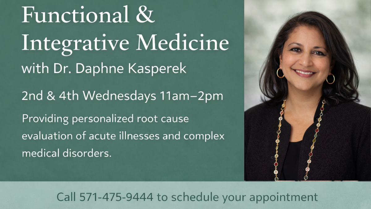 Functional and Integrative Medicine with Dr. Daphne Kasperek
