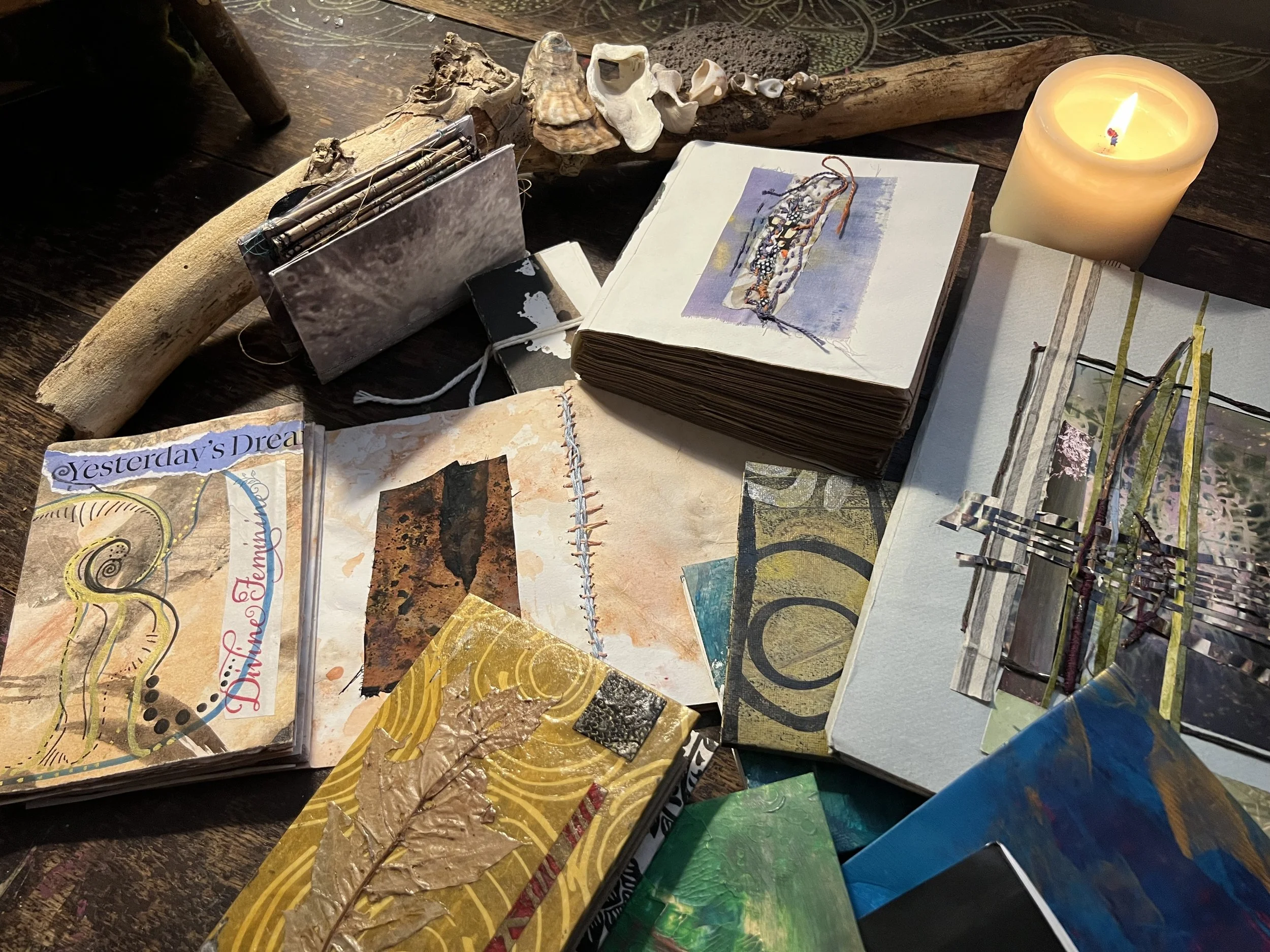 Book Making at Mad Lavender Farm