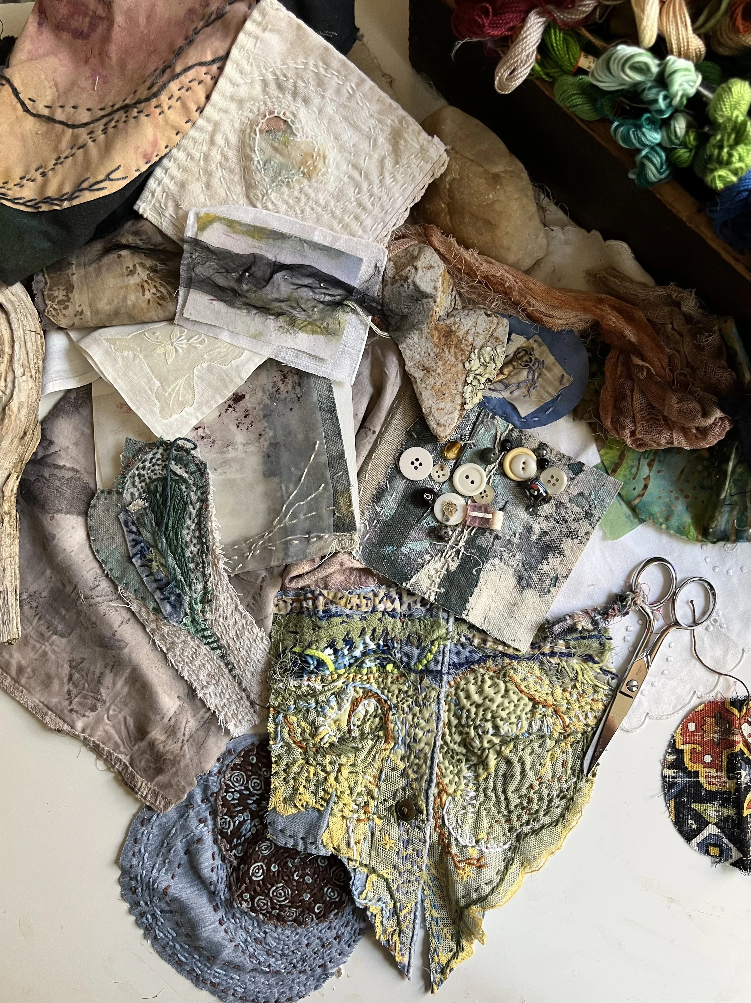 FIber Arts Circle & Stitching for Peace