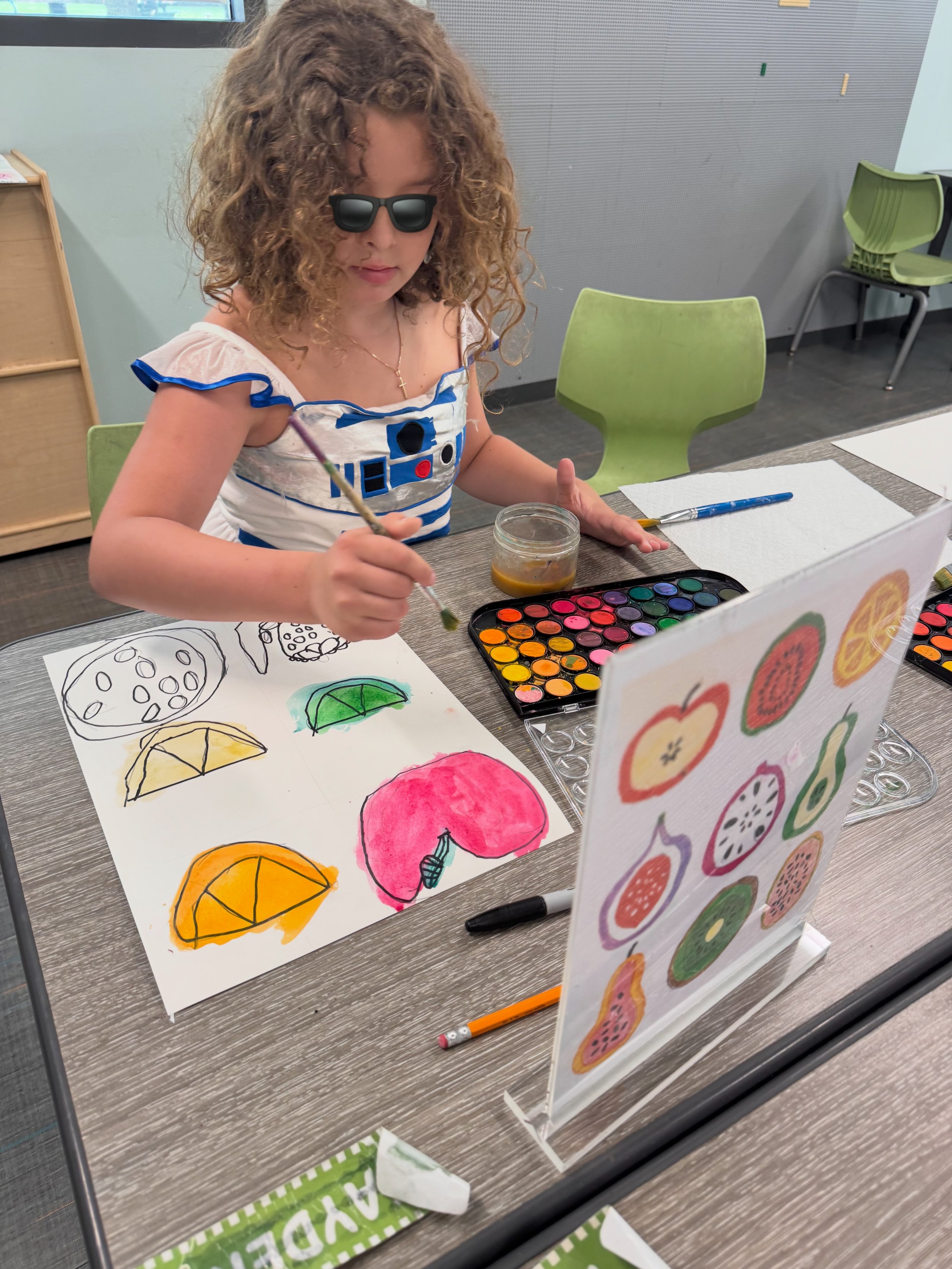 ART 🎨 in EDUCATION || For the last two weeks we&rsquo;ve had @artandsoulartstudios host art classes as part of our Extended Summer Program at Villages Prep for our kiddos to get some increased exposure to art. 

It is important to us to have both va