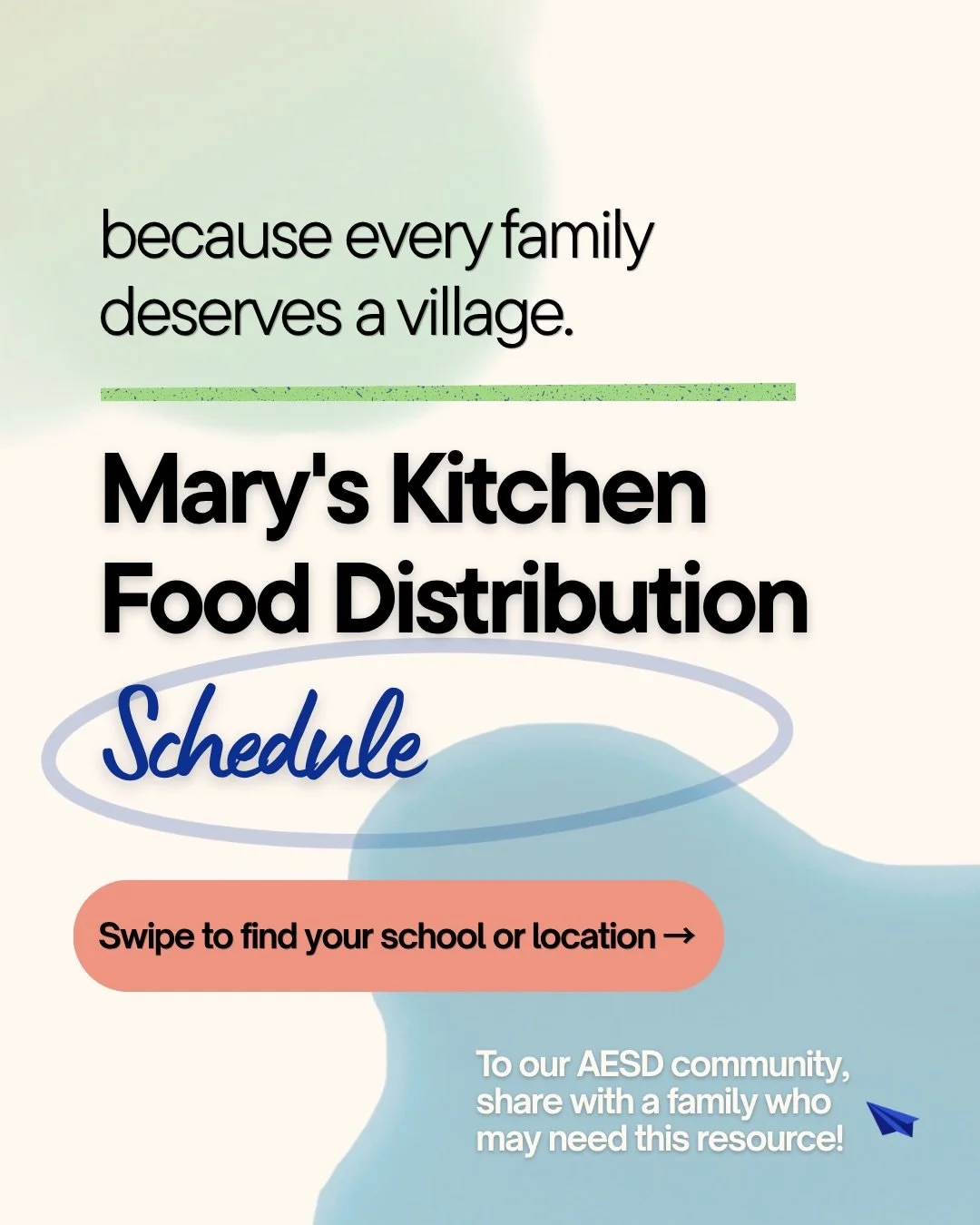 The school year has started, which means so have our food distributions with @maryskitchenpantry.official as part of our partnership with @anaheimelementary 💙 

To our AESD community, if you&rsquo;re looking for the food distributions happening on y