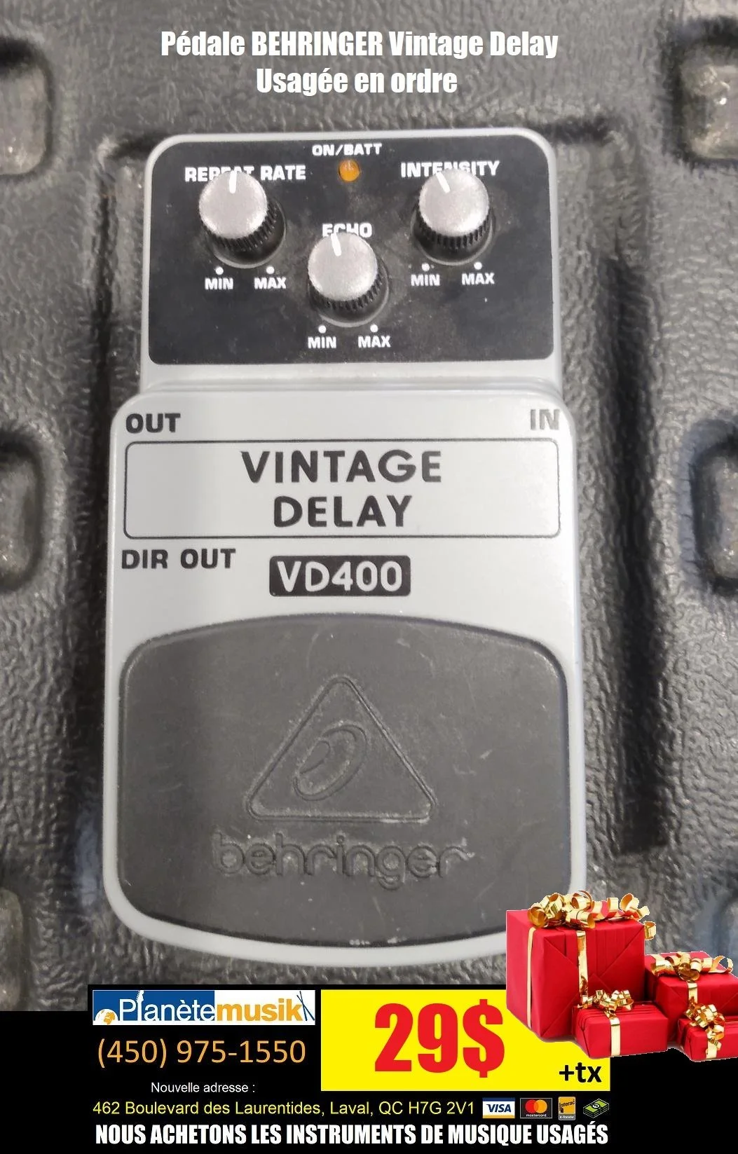 BEHRINGER Vintage delay