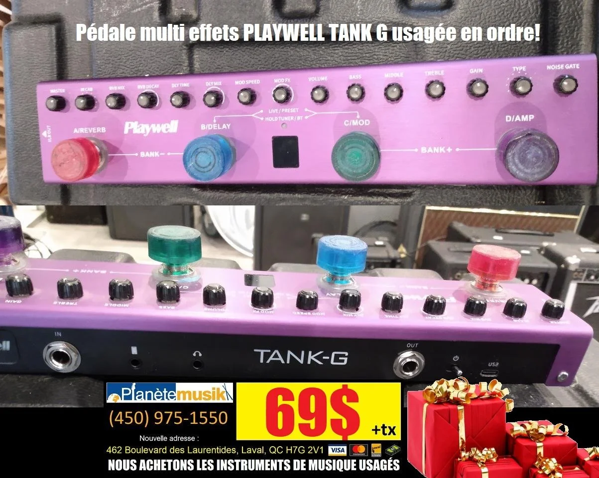 PLAYWELL tank G Multi-effets