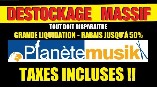 DÉSTOCKAGE MASSIF LIQUIDATION - RABAIS JUSQU'À 50% GRAND BLITZ D'INVENTAIRE !! PAS DE MISE DE COTÉ