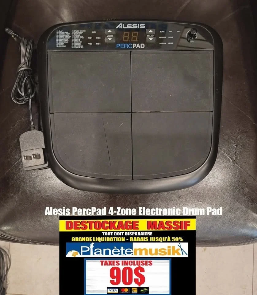 ALESIS PERCPAD Usagé, testé en ordre